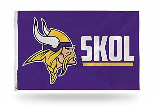 Rico Industries NFL Kansas City Chiefs einseitige Fahne mit Ösen, 90 x 150 cm