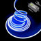 Balabaxer Blau Neon-LED-Streifenlichter, 16,4 Fuß/5 m 12 V DC 600 SMD2835 LEDs Wasserdichtes Lichtschlauch für Indoor Outdoor Home Decoration (mit Netzteil)
