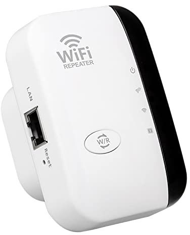 CAM2 Amplificateur Wi-Fi 300 Mbit/s - Répéteur WiFi avec mode AP/routeur - Compatible avec tous les appareils Wi-Fi