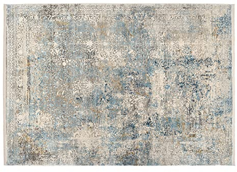 OCI CAVA Teppich BES04 822 grau-blau 140 x 200 cm