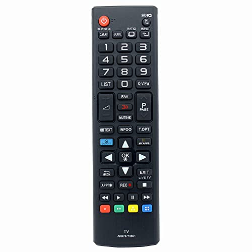 azwok AKB73715601 - Mando a distancia de repuesto para LG Smart TV 32LN5400 32LN541B 32LN549C 32LP360H 39LN5400 42LN5400 42LN549C 42LP360H 47LN5400 47LN549C 50LN5400 50PN4500 55LN5400