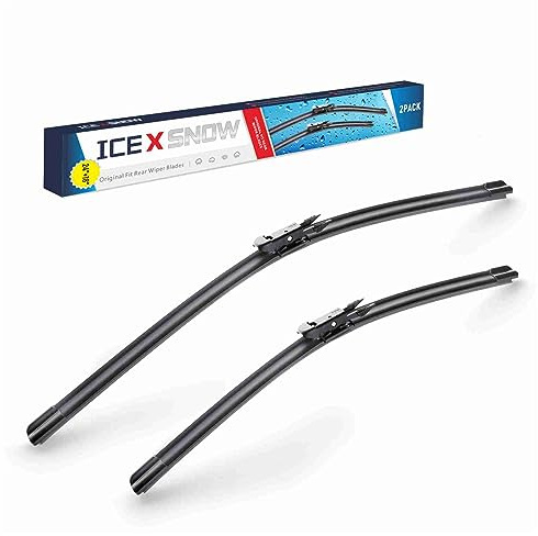 Frontscheibenwischerblätter, Ersatz für BMW M4 428i 435i 440i 2020-2014 X1 2015-2013,320I 2013-2012 (2 Stück) Pinch Tab