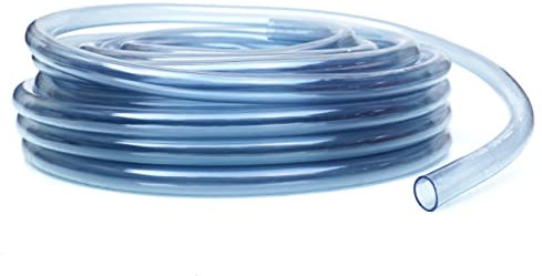 tuyau souple transparent pvc,tuyau souple transparent,tuyau alimentaire,etc; résistant, flexible, idéal pour aquarium et les installations d'eau douce ou salée.