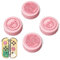 JINGDU Impugnatura per pollice per Controller di gioco Switch Zelda: Kingdom of Tears Protezione per pulsanti in silicone con impugnatura per pollice *4 Compatibile con Switch NS/Lite/OLED