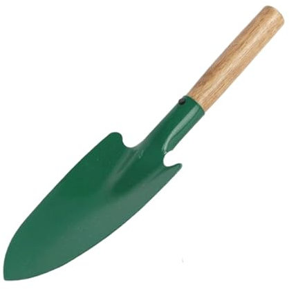 1pc Gartenarbeit Blumenerde Werkzeuge Holzgriff Schaufel Gartenarbeit Schaufel Für Lose Boden Pflanzen Blumen Haushalt Anlage Werkzeuge
