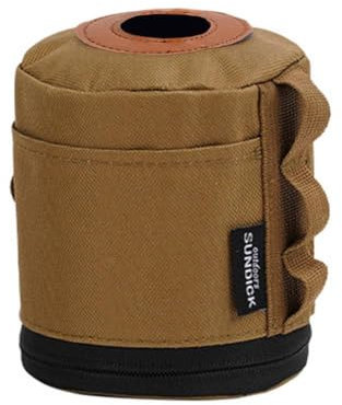Étui de protection pour réservoir de gaz portable, couvercle de bouteille de gaz, couvercle de rangement pour accessoires de voyage, randonnée, cuisine, barbecue