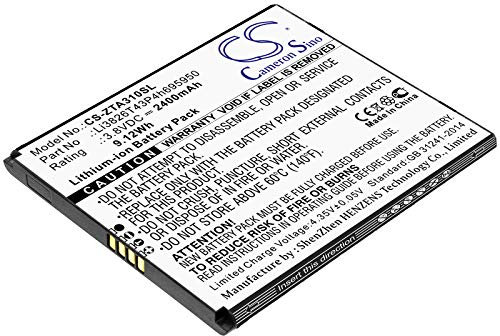 Batteria di ricambio Fit ZTE Blade A3 2020, Blade A3 2020T, Blade A3Y, Blade A5 2019, Optus X Power 2, P545 (2400 mAh/9.12Wh)