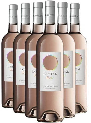 Pays d'Oc - Rosé 2023 - Domaine de l'Ostal - Vin Rosé du Languedoc - Roussillon (6x75cl) HVE