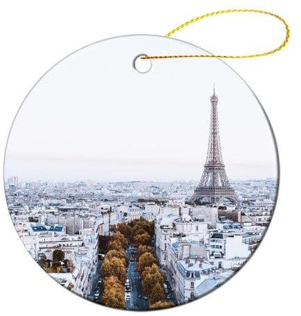 Weihnachtsschmuck, Pariser Eiffelturm Weihnachts Ornamente Mit Seil Christbaum Baumschmuck Anhänger Weihnachtsbaum Deko Für Weihnachtsbäume Deko