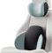 LMYSLCDW Kopfstütze Taille Kissen Set für BMW 7 Series SWB F01 2008-2015,Komfort Weich Memory Foam Lendenwirbelstützkissen und Nackenkissen Auto Zubehör,C