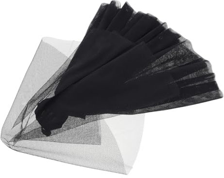 BESTonZON Hochzeitskleid Puppen-Tutu Prinzessin Kostümpuppe Puppenkleidung Party-puppenkleid Unterrockpuppe Halloween-puppenkostüme Ballettkleid Für Puppe Tutu-ballettkleid Black Stoff
