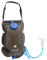 equlup Camping -Badebag, 5l Außen Duschbeutel Food Grade TPU Trinkwasser Aufbewahrung tragbares Duschkit mit Sprühgerät für Campingreisen wandern