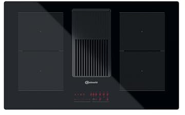 Bauknecht Placa de cocina con extractor de humos integrado BVH 92 2B inducción, ventilador de inducción