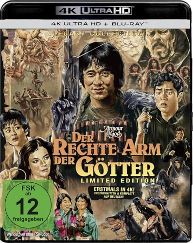 Armour of God - Der rechte Arm der Götter - Legacy Collection LTD. - 4K HDR 2-Disc Limited Edition (4K Ultra HD) (+ Blu-ray)