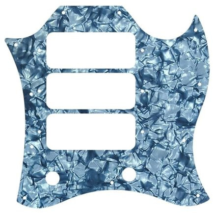 E-Gitarren-Schlagbrett hinten SG HHH P90 Vollabdeckung Für Gitarren-Schlagbrett(3/4)