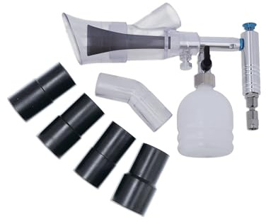 Laser 9202 Compact Swirl Cleaning Gun with Vacuum Extraction