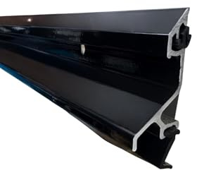 Exitex Exeplex Aluminium Rain Deflector 914mm/36 - Draught Excluder Bar | Deflects rain, seals gaps up to 12mm. Fits inward & outward opening doors. Corrosion-resistant aluminium. Fixings included.