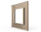 LIVOLO Glas Touch Lichtschalter Funkschalter Steckdosen Wechselschalter uvm in gold (Rahmen: VL-C7-SR-13)