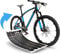 Blackshell® Fahrrad Schutzfolie - starker Rahmenschutz für z.B. Trekkingrad, MTB, Rennrad oder E-Bike - 24-teilig in Carbon Schwarz - Steinschlagschutz-Set