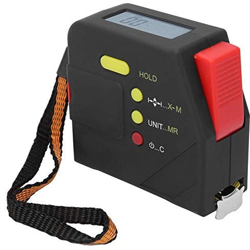 5 m digitales Maßband, digitales LCD-Display, elektronisches Maßband, digitaler Entfernungsmesser, tragbarer Griff, professionelles Maßband