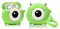 YIGEYI Funda de Silicona Compatible con Airpods 1 y 2 Case Cover Divertida de Dibujos Animados en 3D[Dibujos Animados Avatar] (Mike)