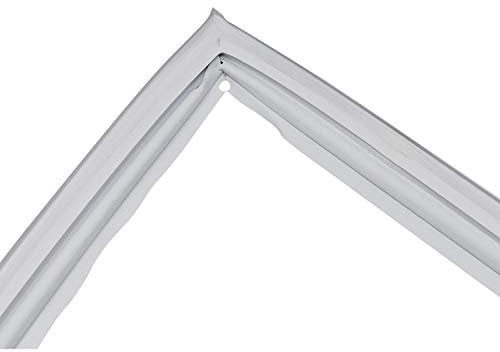 sparefixd for Candy Fridge Freezer Bottom Door Seal White Rubber Gasket