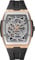 Ingersoll 1892 The Challenger Herren-Automatikuhr, 45 mm, mit silbernem Zifferblatt und schwarzem PU-Kunststoffarmband I12301