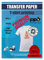 PPD 10xA5 Inkjet Premium Transferpapier für helles Textil, Bügeleisen und Transferpresse PPD-501-10