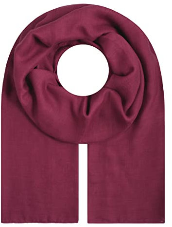 Majea Tuch Aurora“ großes Damen-Halstuch Pareo Sarong Tuch Damen Schal Tuch einfarbig uni Schals und Tücher (880011) (beere)