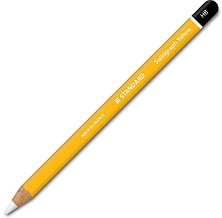 POP SKIN Solidgraph AP2-B-03 Vinylfolie für Apple Pencil 2. Generation, Gelb, 2 Stück