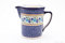 Bunzlauer Keramik großer 1,0Liter Krug Kanne Karaffe Pitcher - Spülmaschinen- und Mikrowellengeeignet - Handbemalt (Dekor 1154a)