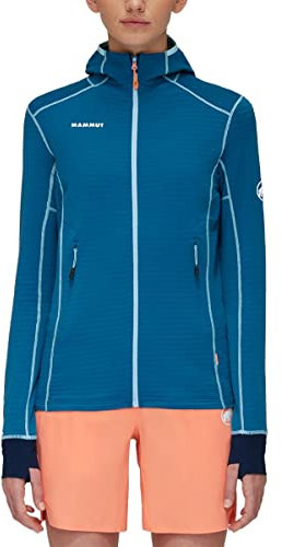 Mammut Damen Fleecejacke Taiss Light deep Ice-cool Blue XS