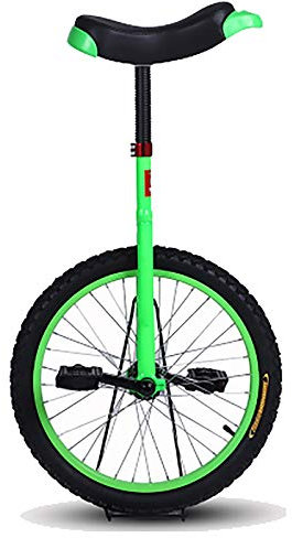 Einrad kleines Einrad 14 Zoll für Kinder/Mädchen/Jungen, Einrad für Baby Starter Kinder 5/6/7 Jahre, Höhe 110-120 cm, rutschfeste Reifen und extra dicke Felge (Color : GRE