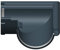 4Home&Garden | Eckverbinder Außenecke 90° | Kunststoff PVC Farbe Anthrazit | Dachrinnensystem RG 100 Typ 300 Fallrohr DN 60