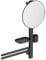 Ideal Standard – Alu+ Beauty Bar, Combinaison d'accessoires M, avec Miroir diamètre 320 mm, Double Porte-Serviettes, étagère et gobelet, Noir Mat