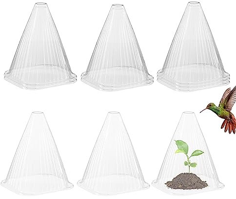 Yusheng Protection des plantes de jardin – Couverture réutilisable pour plantes – Cloche de protection pour plantes en verre – Cloche transparente pour la cour de la maternelle