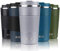 HASAGEI Travel Mug, Insulated Coffee Cup with Leakproof Lid - Vacuum Insulation Stainless Steel for Hot and Cold Water Coffee and Tea 510ml/380ml (Grey, 380ml)