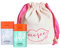 Skincare Bundle with Bubble Skincare Slam Dunk Hydrating Moisturiser 50ml, Bubble Skincare Cloud Surf Water Cream Moisturiser 50ml and Mojee Beauty Canvas Bag
