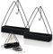 JWTRSVTY Support Bobine de Moustique, Porte Moustique Iron Support, Support Vertical Bobine Moustiques avec Base, Domestique Porte-Moustique, Portable Porte Moustique Métal Triangulaire (2Pcs, Noir)