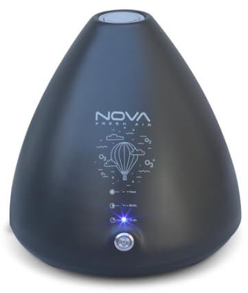 NOVA FRESH AIR Ozone Air Purifier for Home, Offices, Cars, etc. 200-240V 50-60Hz (Antracite)