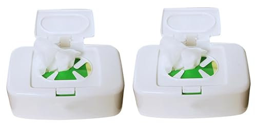 2 Pack Wet Wipes Box,Wet Wipes Dispenser Box,Baby Wipes Box,Wipes Dispenser Case,Wipes Container Holder,Wet Tissue Box,Napkin Storage Holder Container Box,Moist Toilet Paper Box,Wipes Dispenser Case