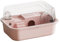 Baoblaze Grande Cage pour Hamster, Habitat, Maison de Jeu, avec Dessus ouvrable, Cage pour Petits Animaux, Maison pour Petits Animaux, gerbilles, Lapins, Rose