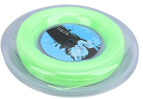 Polyester-Tennissaite, Weichheit und Kraft, Offensivspieler, die Haltbarkeit Suchen, 200-m-Tennisschlägersaite für das Training