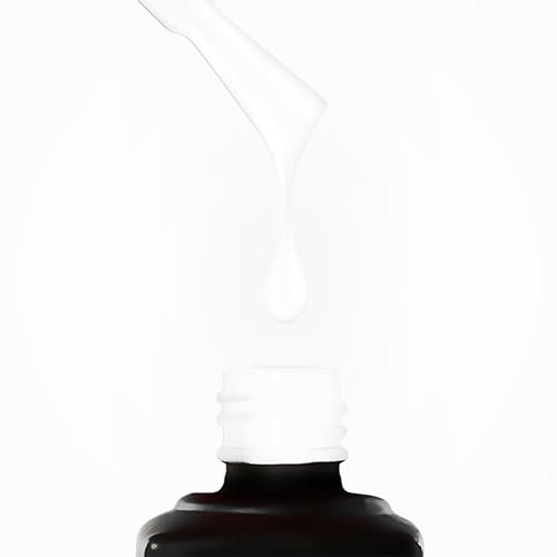 Slowianka Nail Trends Base Coat Base 451 Milky Hard Base, Gel-Nagellack, Kein Abwischen, Langanhaltende Nagelgrundierung, Ideal für Maniküre und Nageldesign für Nägel UV