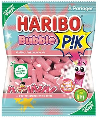 Haribo - Bubble Pik - 1 Paquet de confiseries bonbons 180g