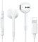 Wired Earphones [MFi Certified] In Ear Headphones for iPhone Stereo Noise Earphones Built-in Microphone & Volume Control Compatible with iPhone 14 Pro /13/12 /11/SE/XR/XS/X/8/7/iPad Pro/All iOS