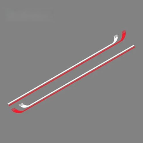 wSSSsss Auto Adesivi Decorativi Adesivi per Audi A3 8P 8V 8L 8Y S3 RS3 Sedan Sportback,Auto Racing Sport Styling Sticker Automotive Body Side Decor Decalcomanie,B-White+Red