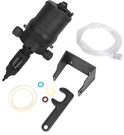 ZYLARUM Fertilizer Injector Proportioner | 1-5% Adjustable Dosing Device | Automatic Diluent for Irrigation/Horticulture/Livestock | G3 / 4in Connection, 3000L / h Flow Rate