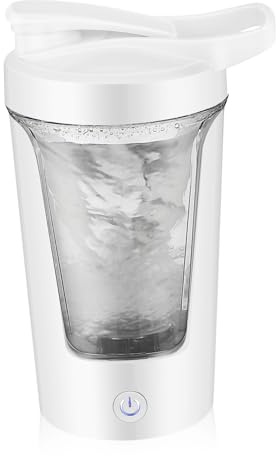 BIUDECO Shaker Elettrico Automatico Ricaricabile Tazza da Caffè Portatile in PP e Abs per Miscelare Bevande Proteiche e Soia per Uso Quotidiano e Risparmio