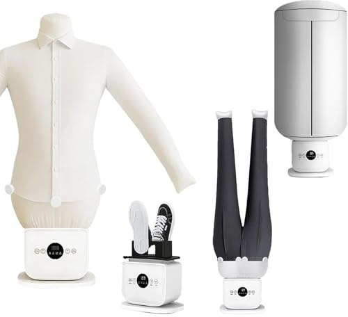 Kindevieft Automatic Shirt Ironer | Ironing Doll with 1400W Power | Ironing Machine with Balloon Body | Scented Nozzle Included TypeC